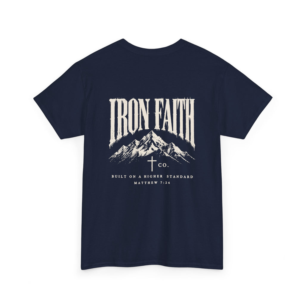 Built on a Higher Standard Tee – Back Print