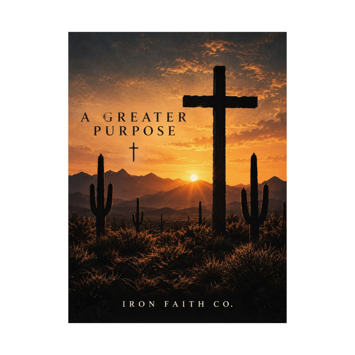 A Greater Purpose Poster