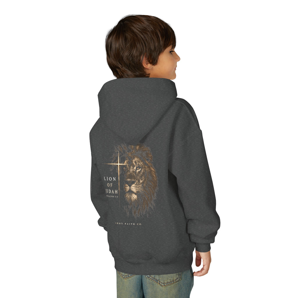 Lion of Judah Youth Hoodie – Back Print