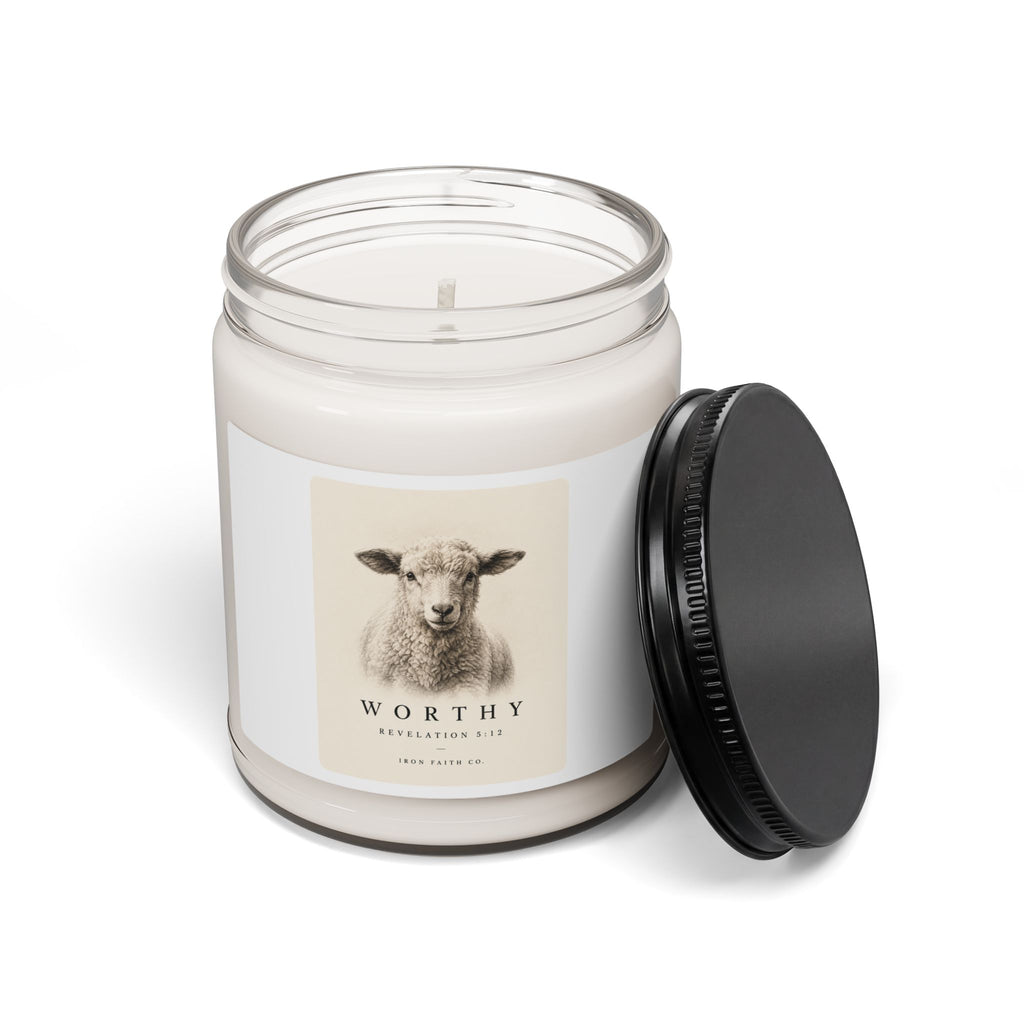 Worthy Revelation 5:12 Scented Soy Candle, 9oz