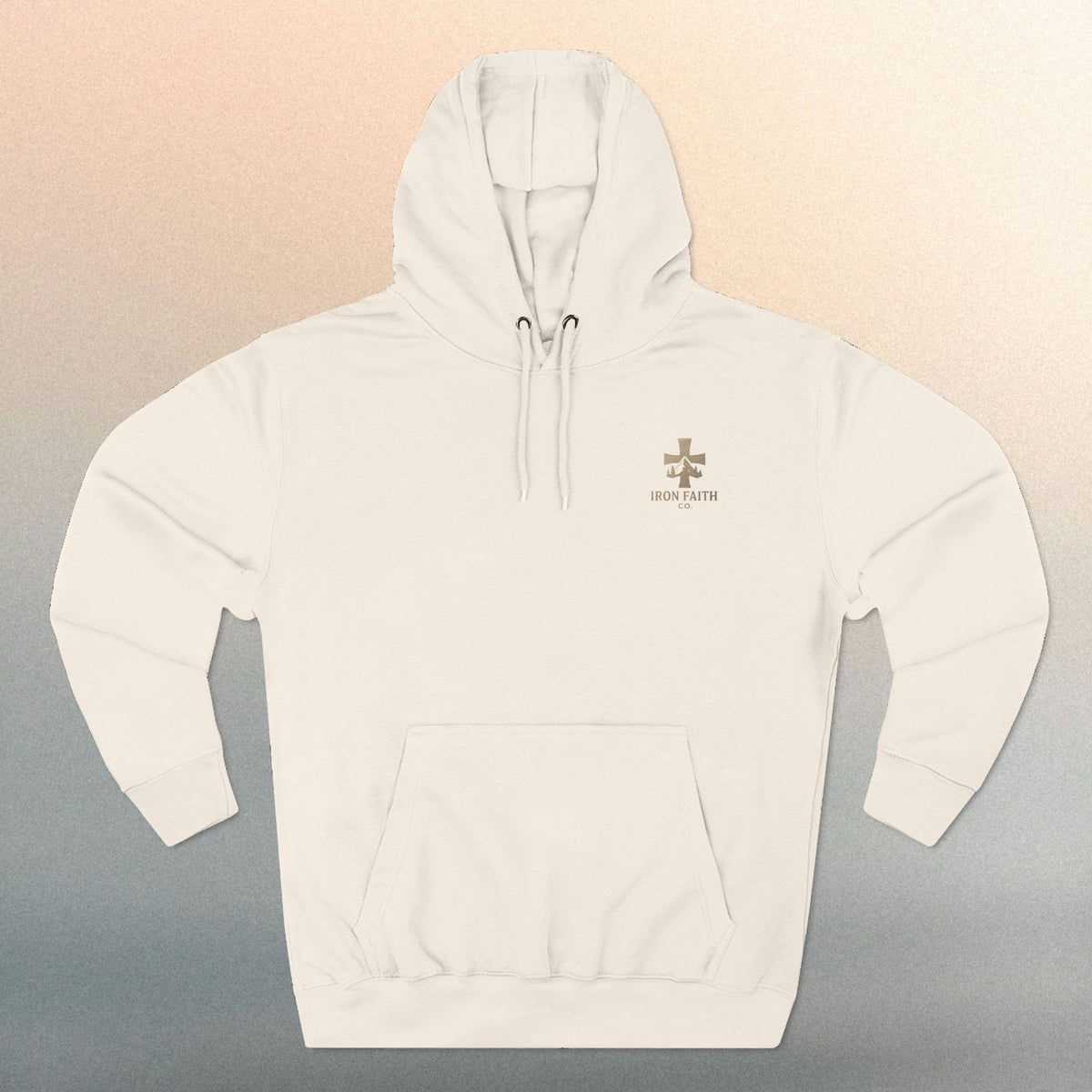 A Woman Who Fears The Lord Is Worthy Of Praise - Proverbs 31:30 - Iron Faith Co. - Fleece Hoodie - photo 4 of 30