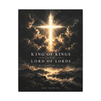 King of Kings Revelation 19:16 Canvas Print