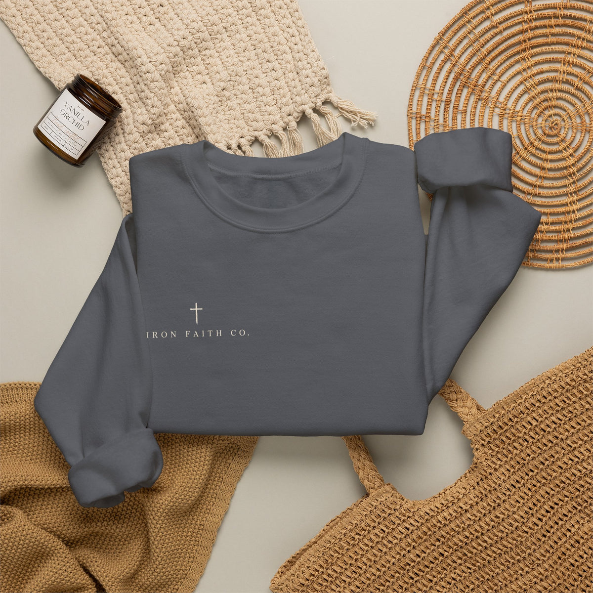 Walk By Faith Crewneck – Back Print