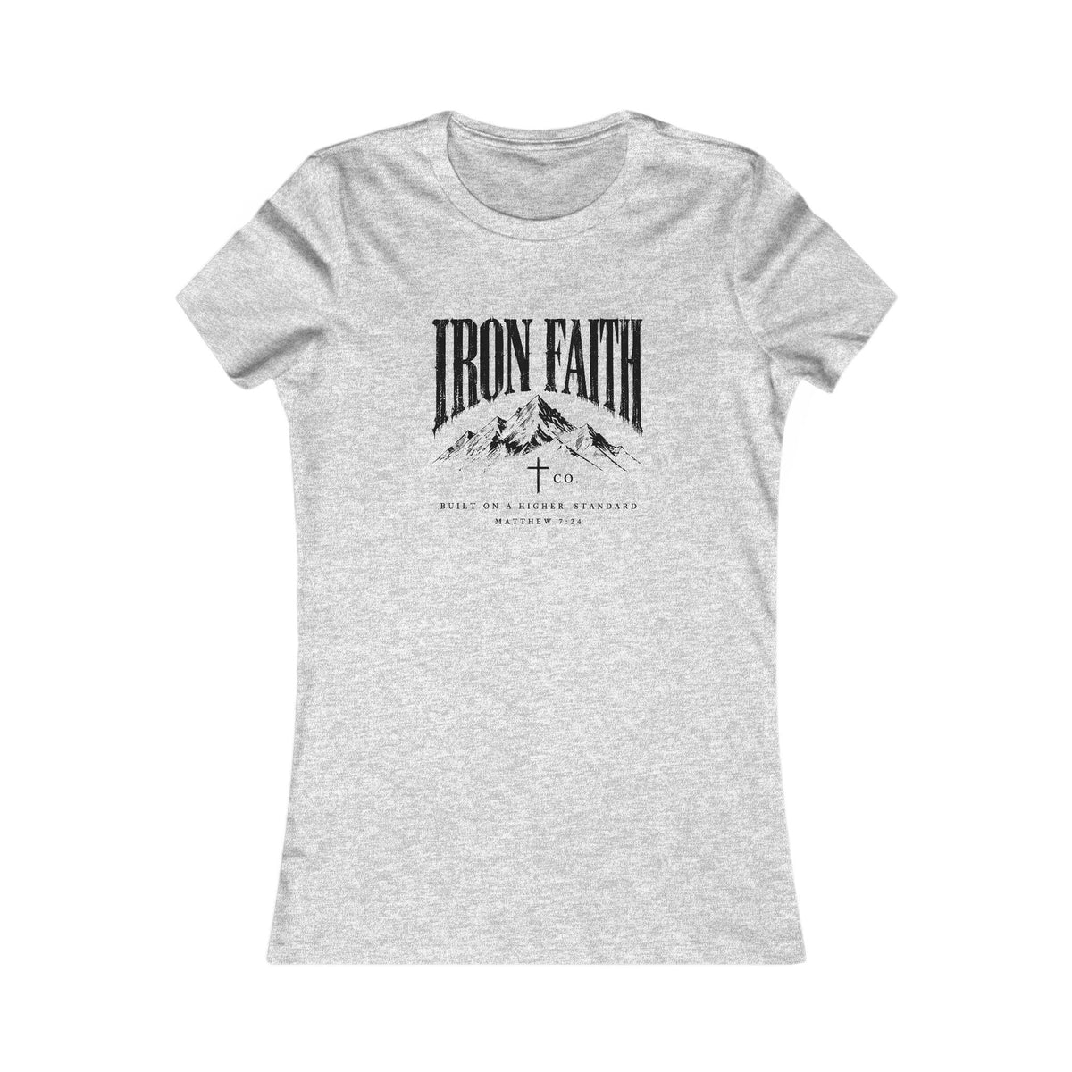 Built on a Higher Standard Women's Fitted Tee