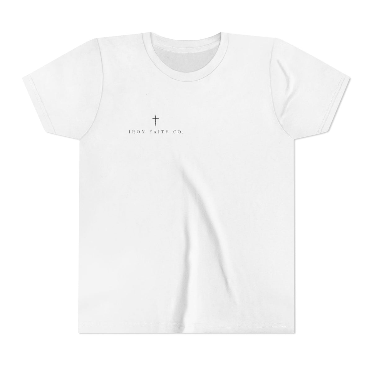 Built on a Higher Standard Youth Tee – Back Print