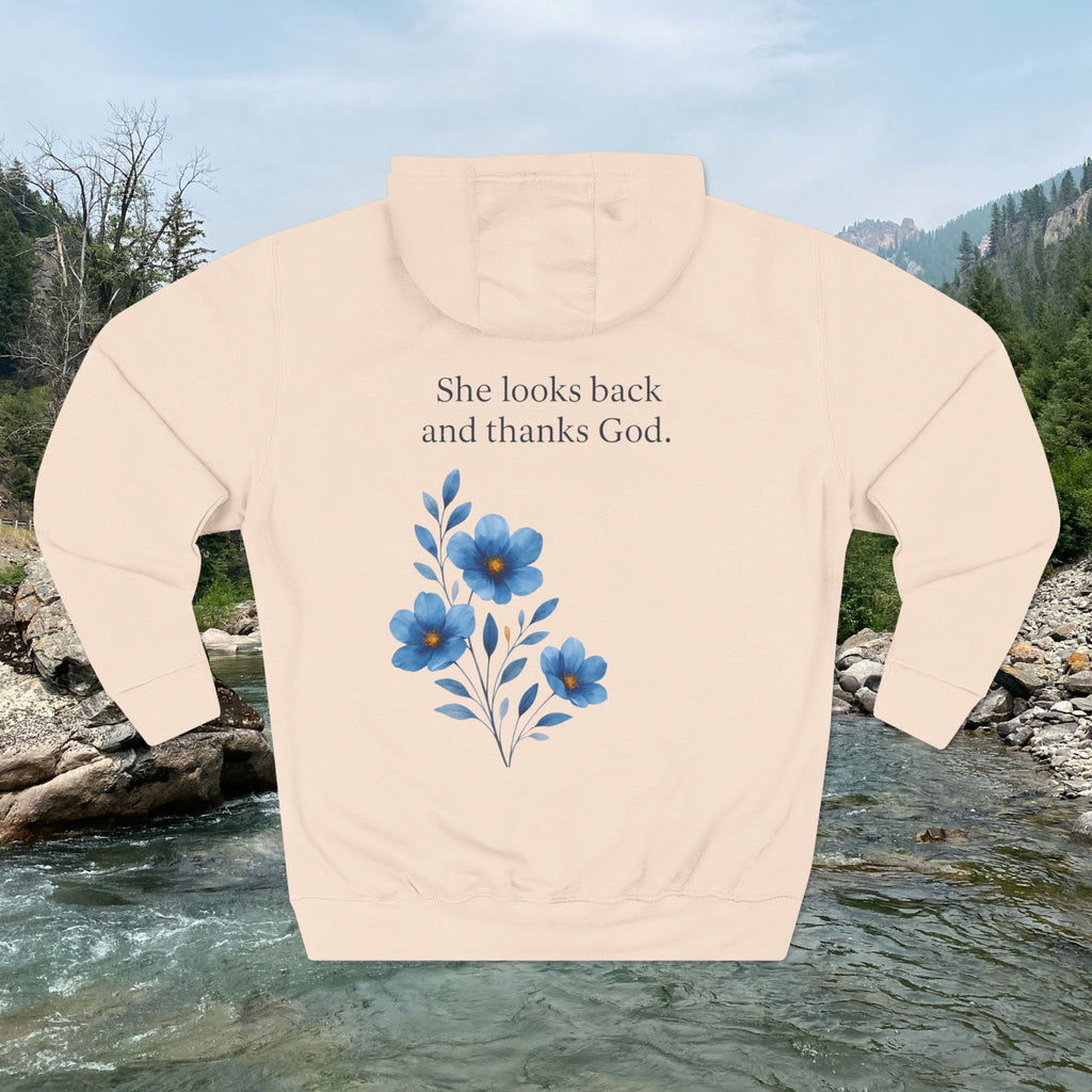 She Looks Back and Thanks God Comfort Pullover - IronFaithCo. - photo 26 of 30