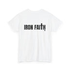 Iron Faith Co. Wordmark Tee – Back Print