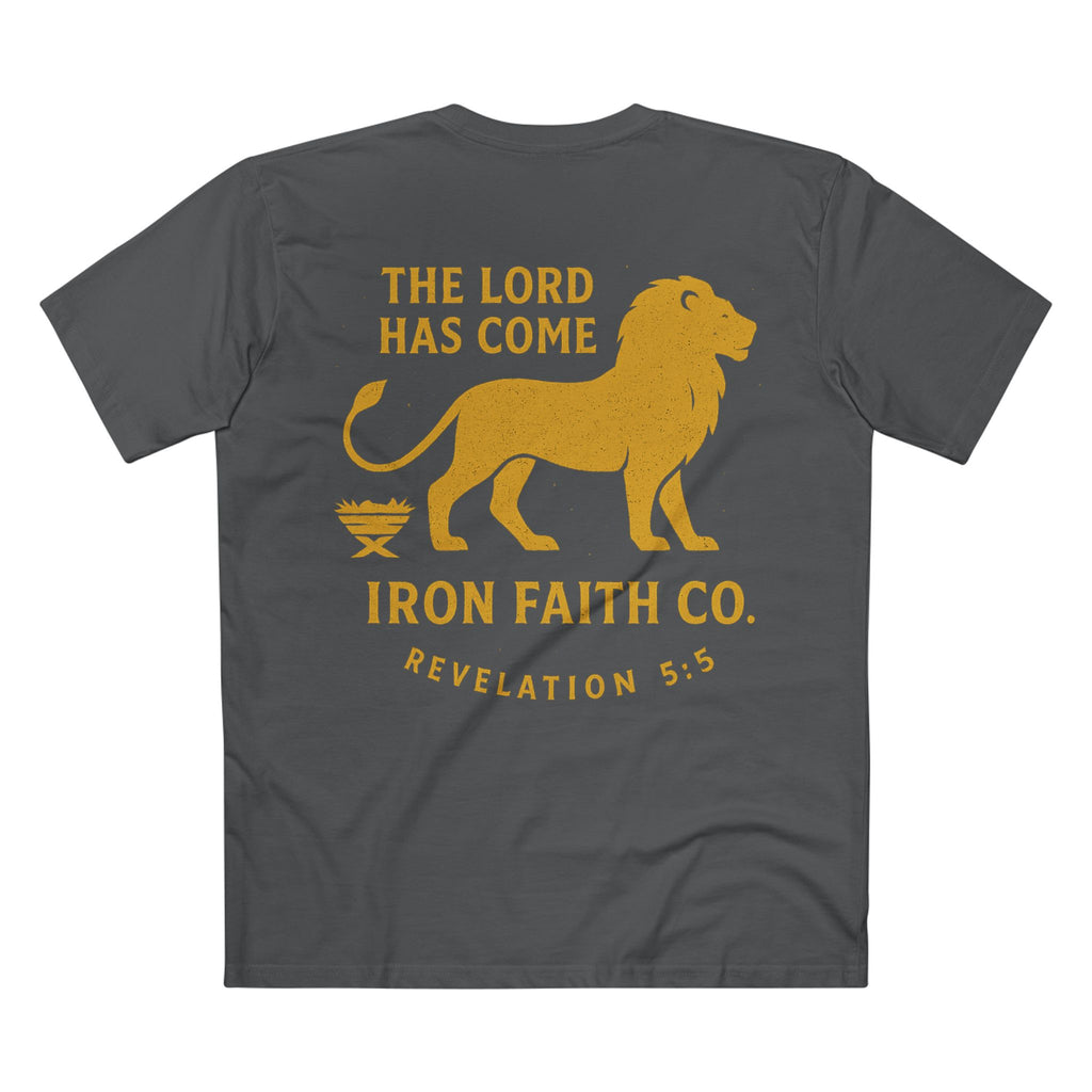 The Lord Has Come Revelation 5:5 Faith Tee - Iron Faith Co. - photo 15 of 20