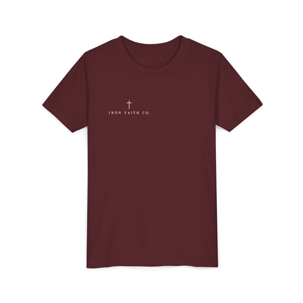 Built on a Higher Standard Youth Tee – Back Print