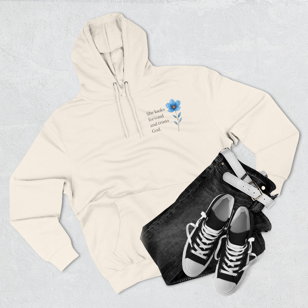 She Looks Back and Thanks God Comfort Pullover - IronFaithCo. - photo 23 of 30