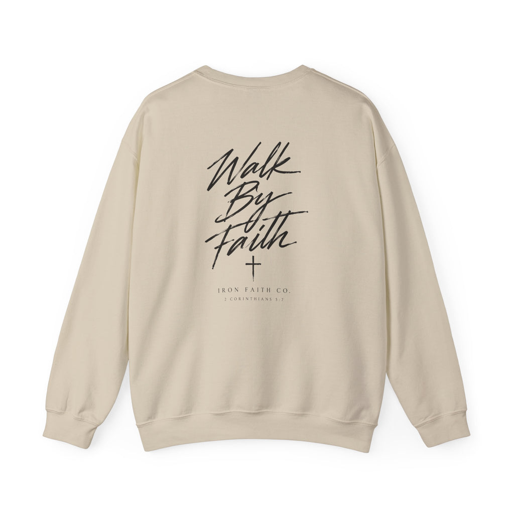 Walk By Faith Crewneck – Back Print