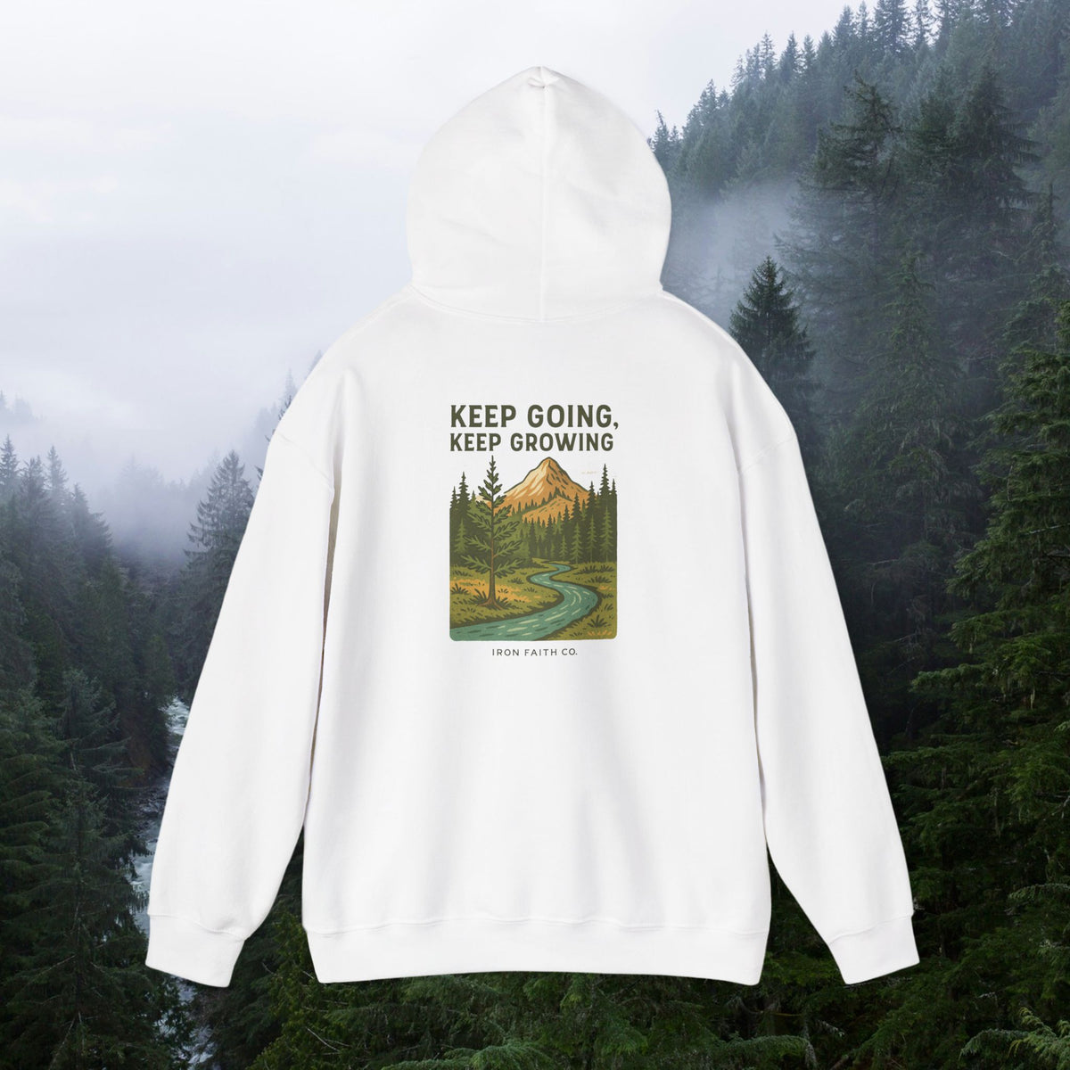 Find purpose in wilderness - Iron Faith Co. - Comfortable Heavy Blend Sweatshirt - photo 23 of 30