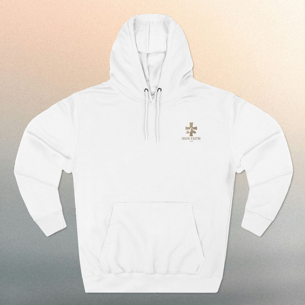 A Woman Who Fears The Lord Is Worthy Of Praise - Proverbs 31:30 - Iron Faith Co. - Fleece Hoodie - photo 9 of 30