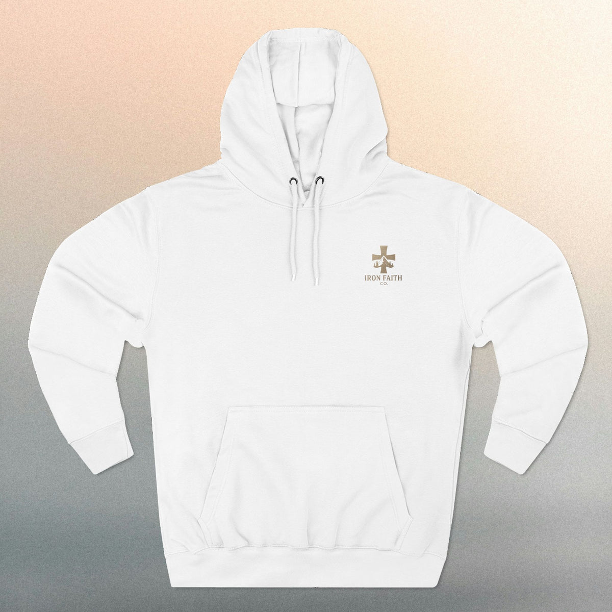 A Woman Who Fears The Lord Is Worthy Of Praise - Proverbs 31:30 - Iron Faith Co. - Fleece Hoodie - photo 9 of 30