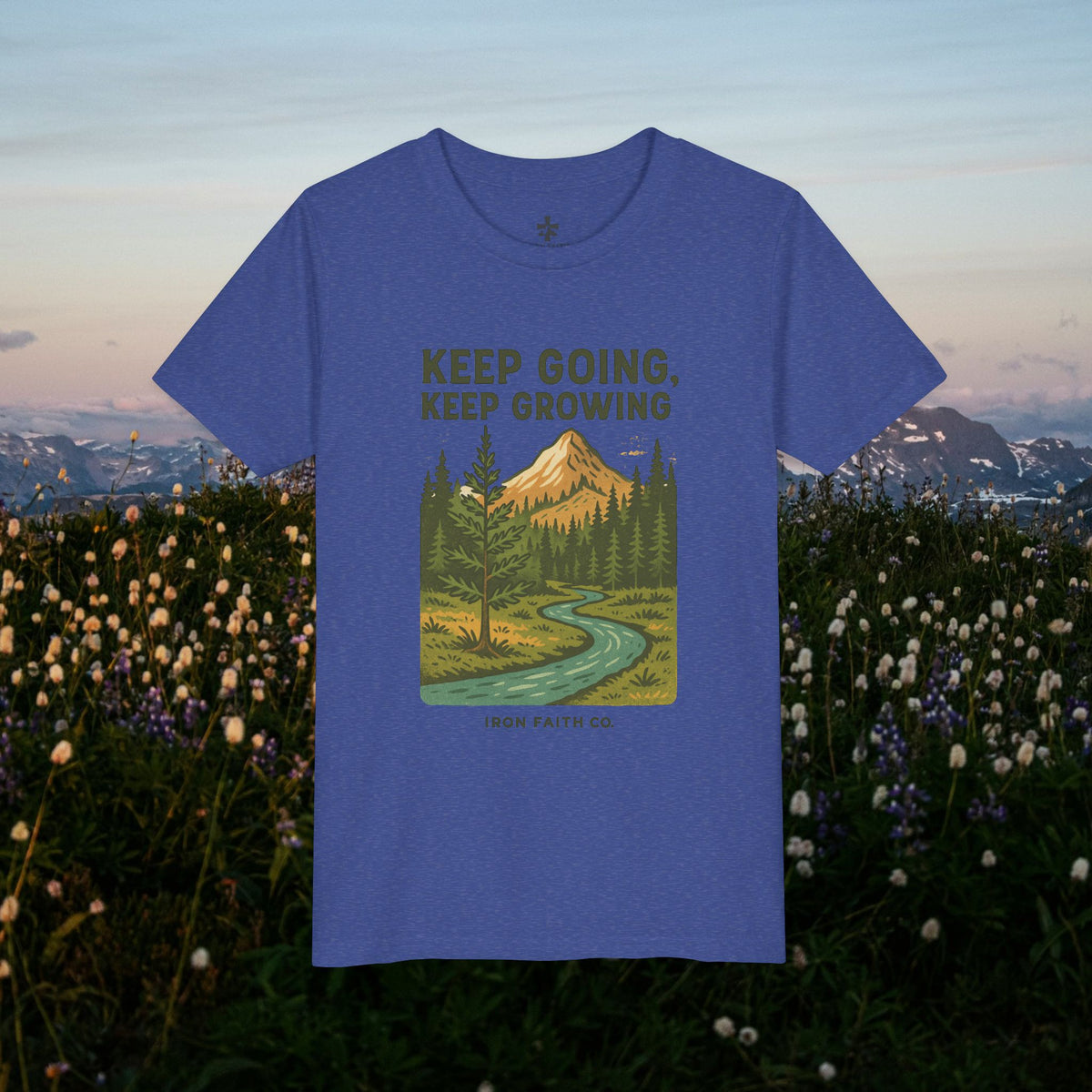 Keep going keep growing - Iron Faith Co. - Youth Short Sleeve Tee - photo 7 of 30
