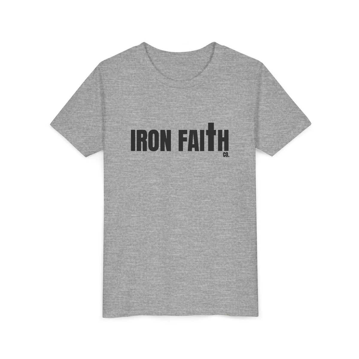 Iron Faith Co. Wordmark Youth Tee