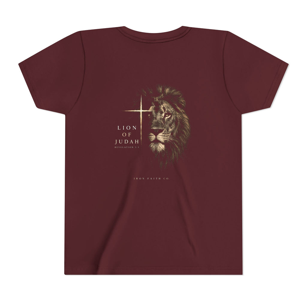 Lion of Judah Youth Tee – Back Print