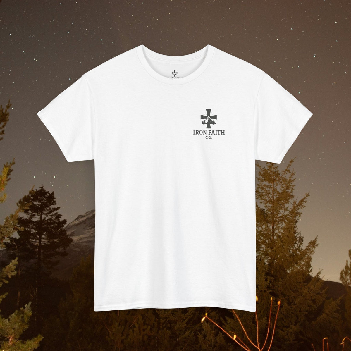 Iron Faith Co - Not Perfect, Just Forgiven - Unisex Heavy Cotton T-Shirt - photo 23 of 30