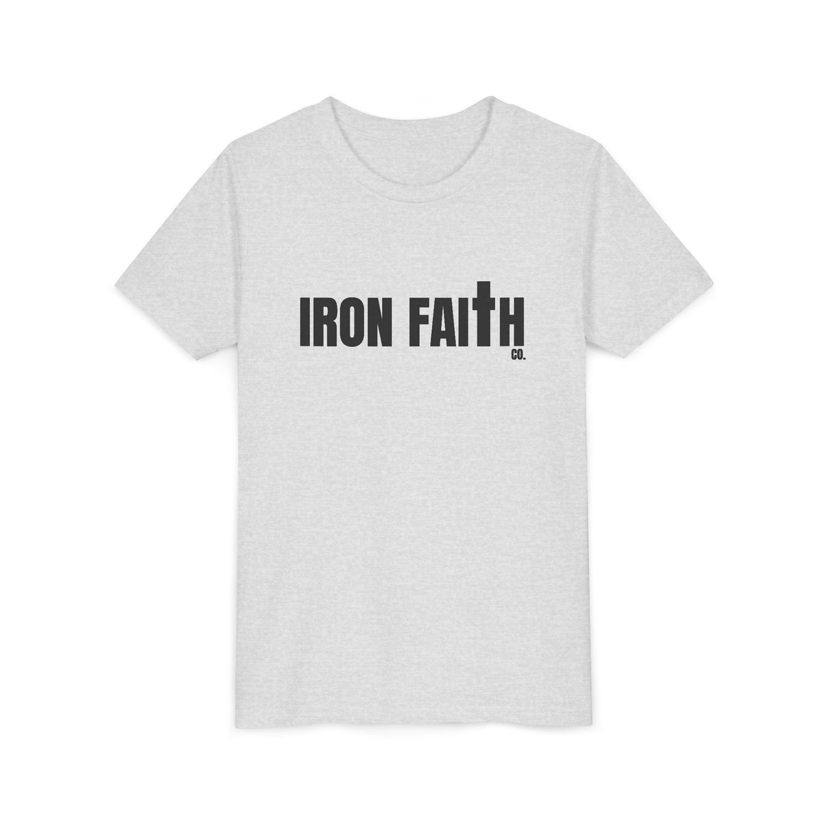 Iron Faith Co. Wordmark Youth Tee