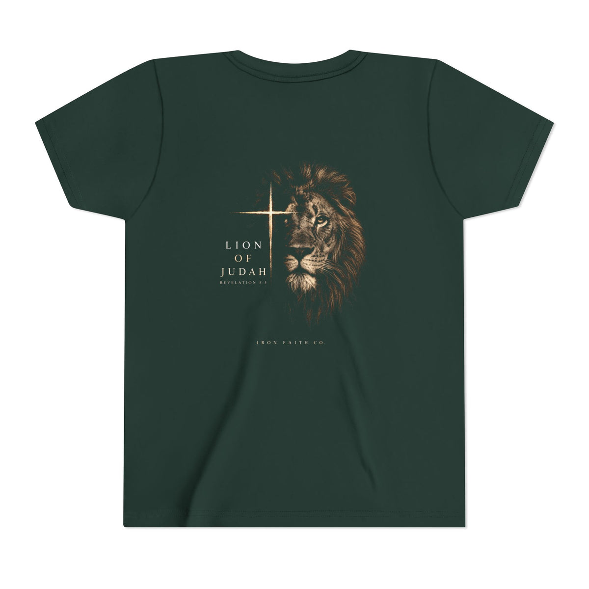 Lion of Judah Youth Tee – Back Print