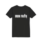 Iron Faith Co. Wordmark Youth Tee – Back Print