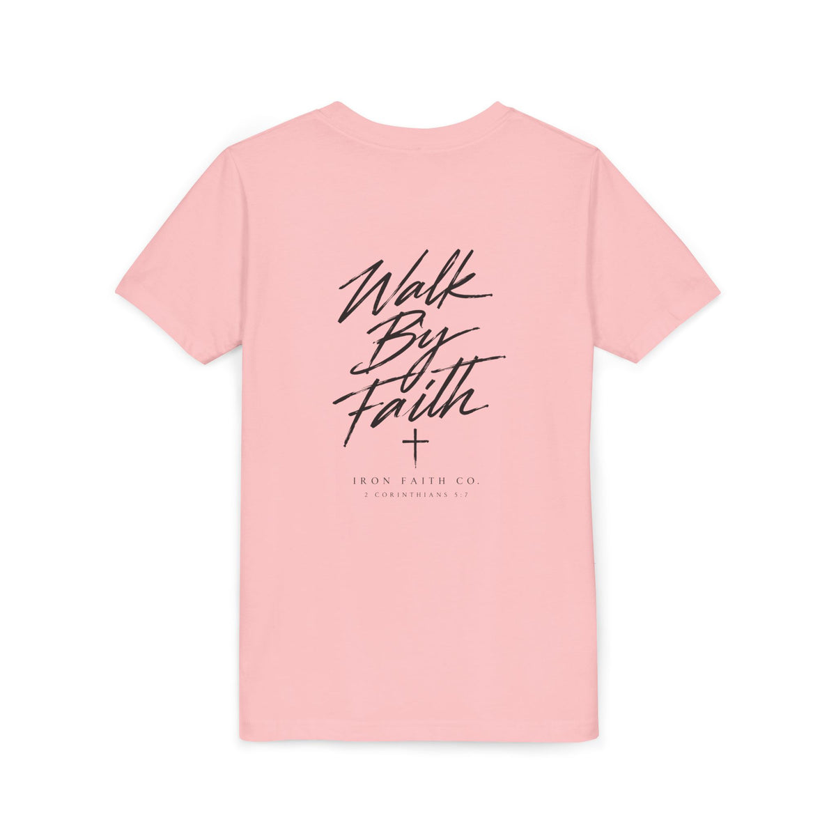 Walk By Faith Youth Tee – Back Print
