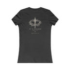 It Is Finished Women's Fitted Tee