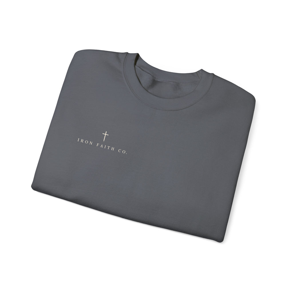 Iron Faith Co. Wordmark Crewneck – Back Print