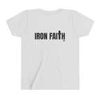 Iron Faith Co. Wordmark Youth Tee – Back Print