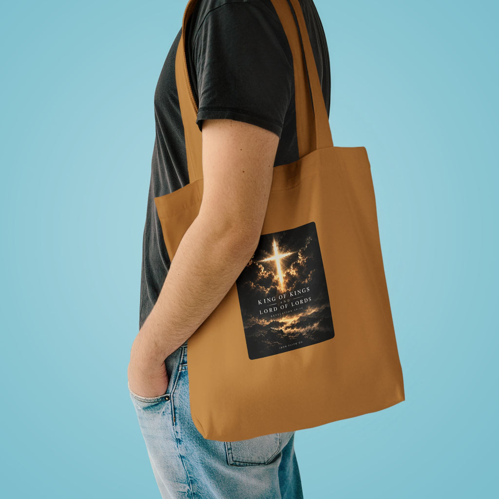 King of Kings Revelation 19:16 Tote Bag