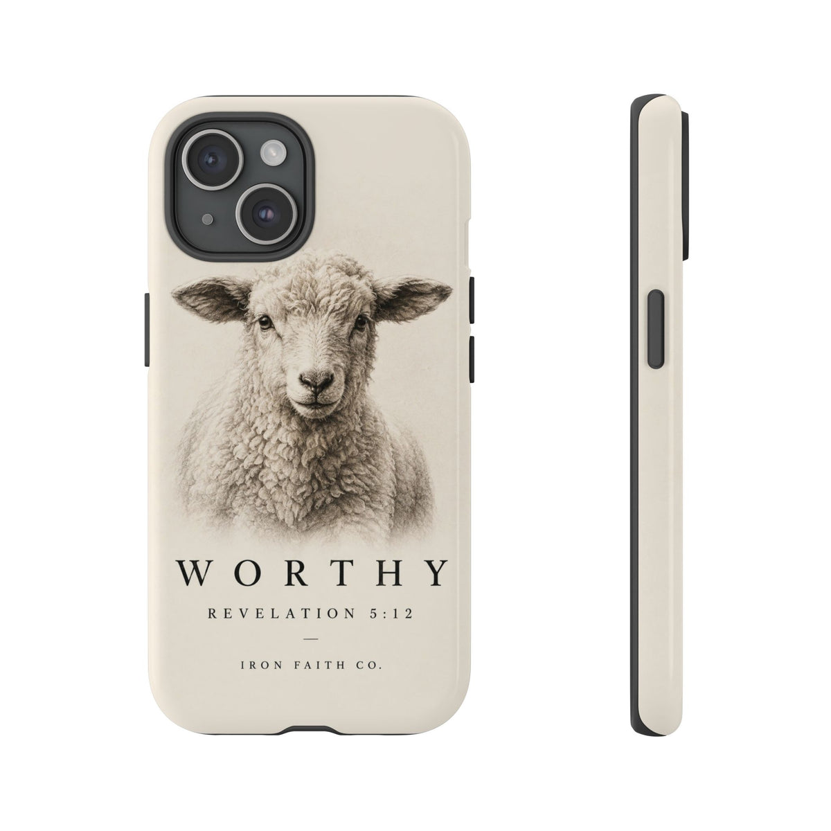 Worthy Revelation 5:12 Phone Case