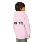 Iron Faith Co. Wordmark Youth Hoodie – Back Print