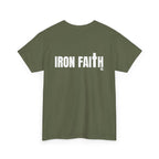 Iron Faith Co. Wordmark Tee – Back Print