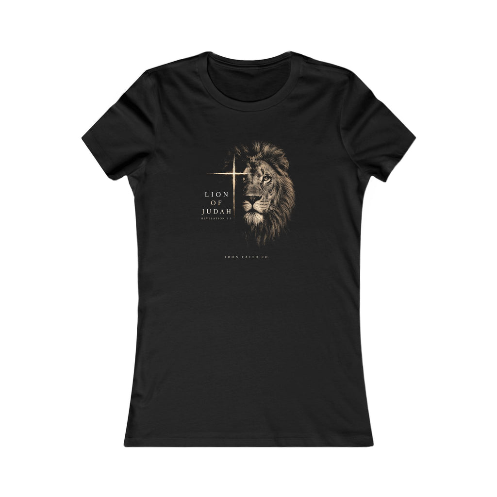 Lion of Judah Women's Fitted Tee