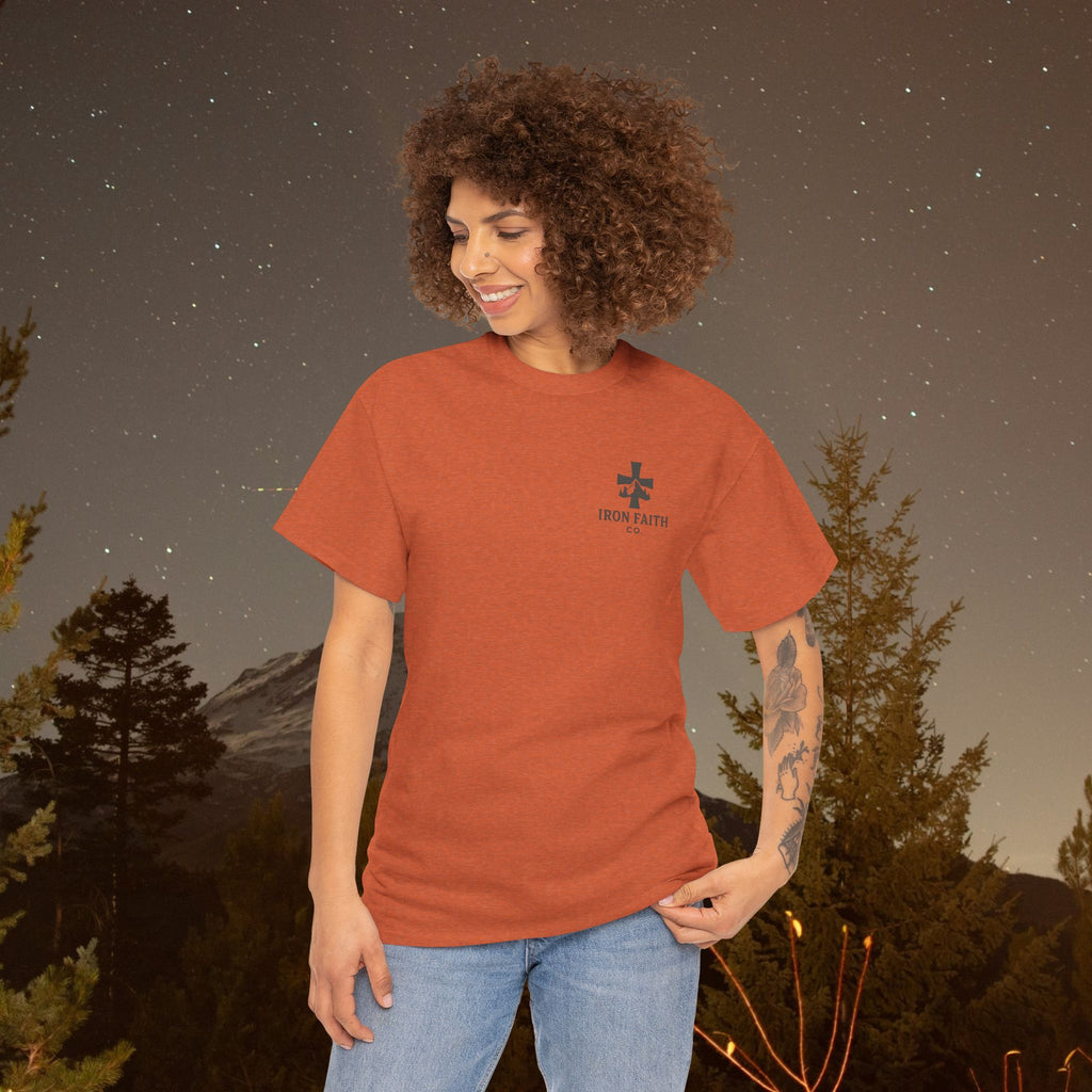 Iron Faith Co. | Not Perfect, Just Forgiven - Unisex Heavy Cotton T-Shirt