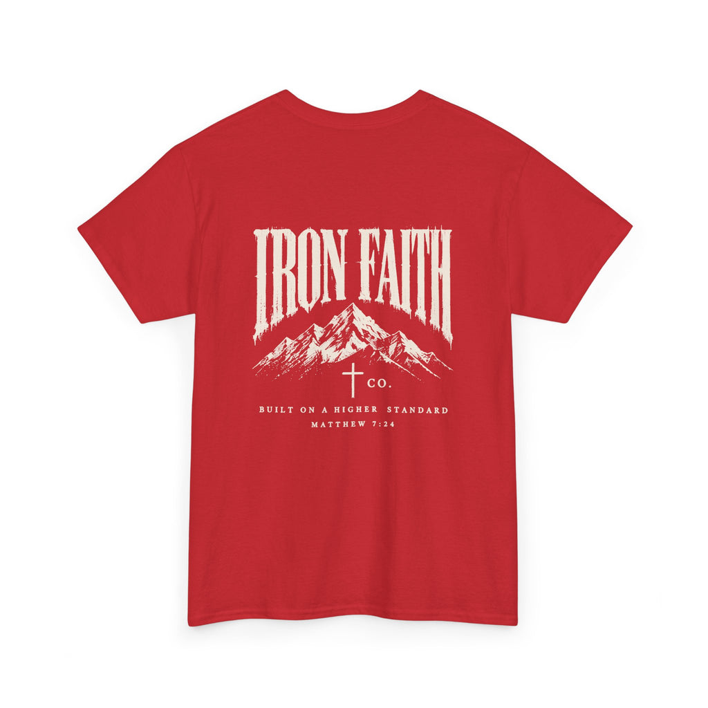 Built on a Higher Standard Tee – Back Print