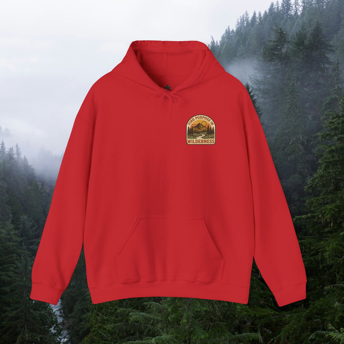 Find purpose in wilderness - Iron Faith Co. - Comfortable Heavy Blend Sweatshirt - photo 11 of 30