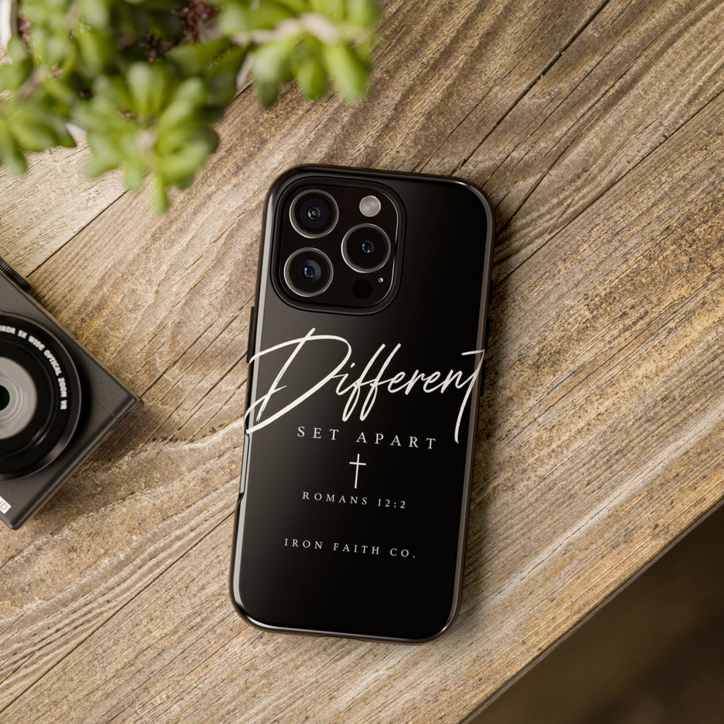 Different Romans 12:2 Phone Case
