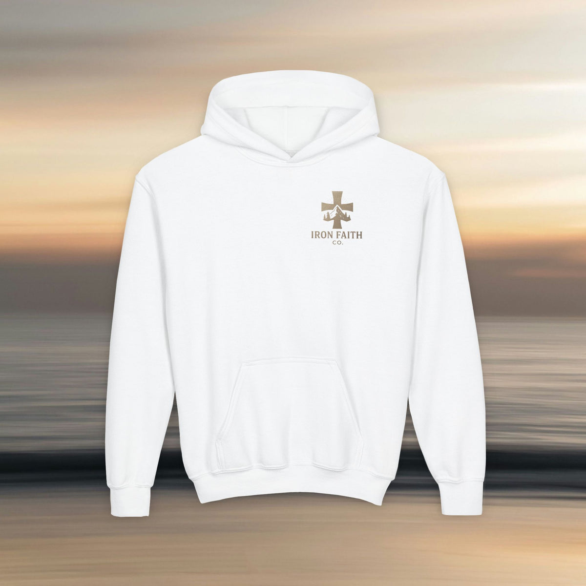 Iron Faith Co. - God's creation - Girls Youth Heavy Blend Hooded Sweatshirt - photo 2 of 30