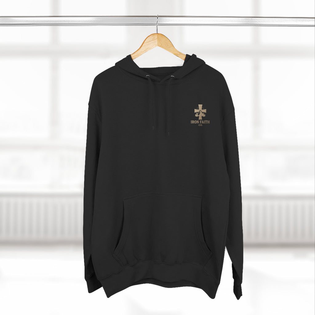 A Woman Who Fears The Lord Is Worthy Of Praise - Proverbs 31:30 - Iron Faith Co. - Fleece Hoodie - photo 21 of 30