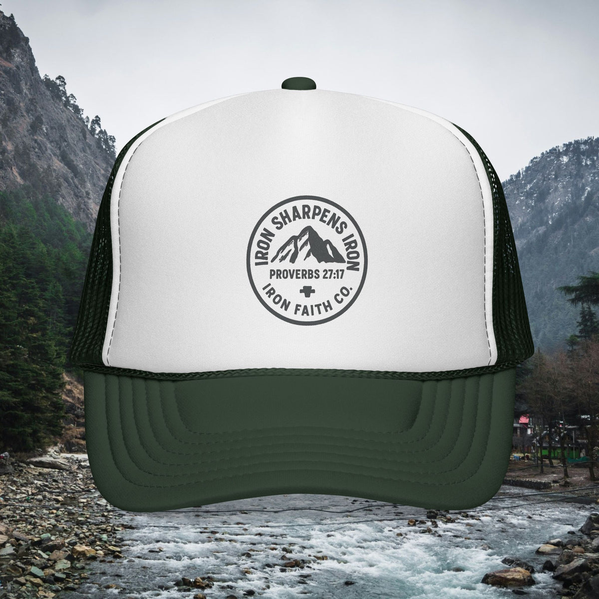 Iron Faith Co. - Iron sharpens iron - Trucker Cap - photo 3 of 20