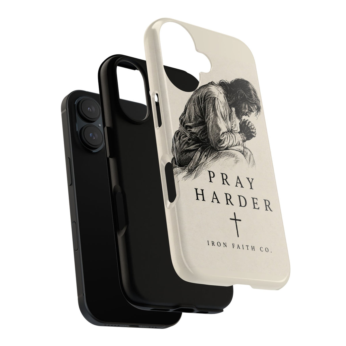 Pray Harder Phone Case