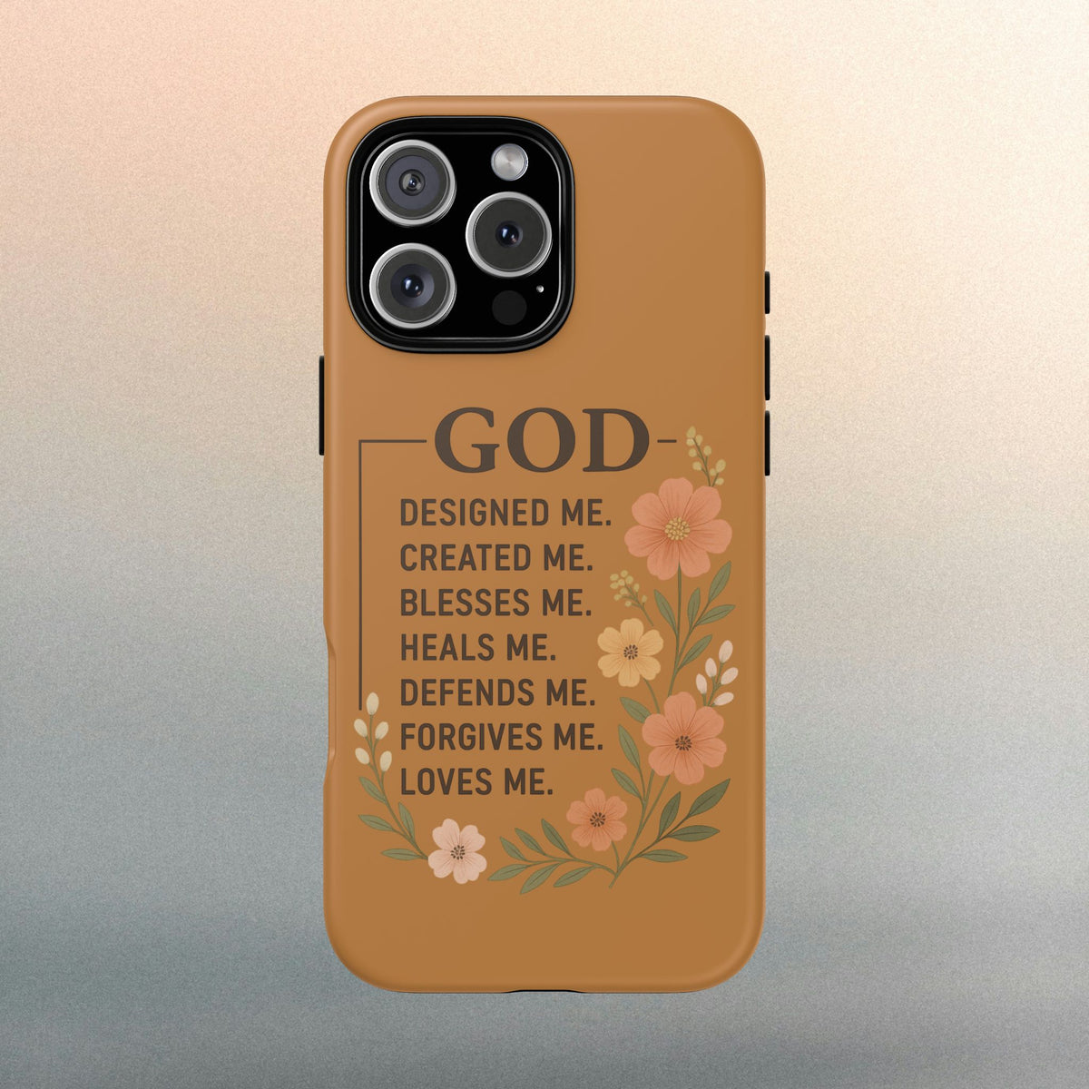 GOD Designed Me Floral iPhone Case - photo 16 of 30