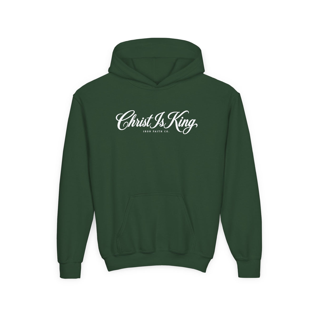 Christ Is King Youth Hoodie