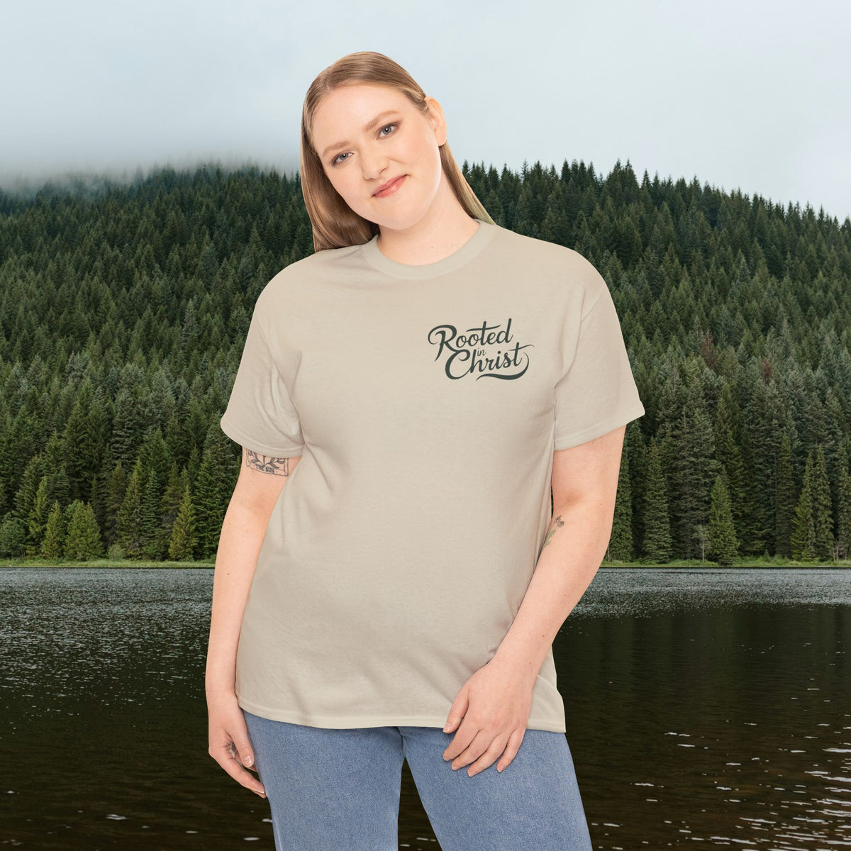 Iron Faith Co. - Rooted Christ Heavy Cotton Tee - photo 14 of 30
