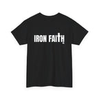 Iron Faith Co. Wordmark Tee – Back Print