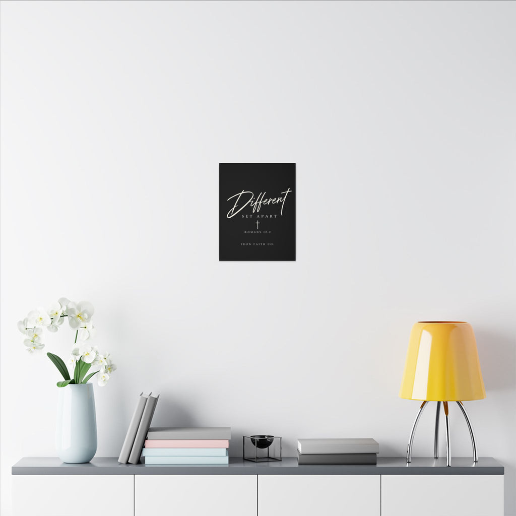 Different Romans 12:2 Canvas Print