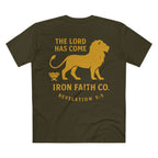 The Lord Has Come Revelation 5:5 Faith Tee - Iron Faith Co. - photo 6 of 20