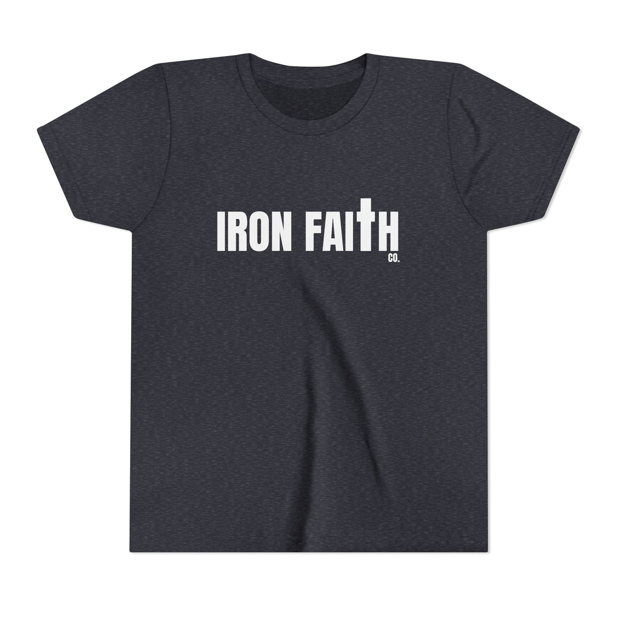 Iron Faith Co. Wordmark Youth Tee
