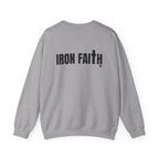 Iron Faith Co. Wordmark Crewneck – Back Print
